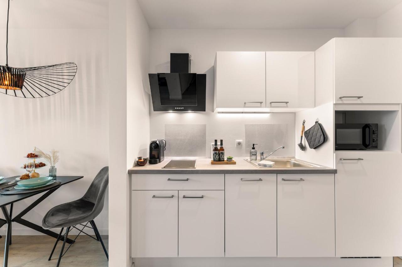 Modernes Apartment Am Gleispark โอลเดนบวร์ก ภายนอก รูปภาพ