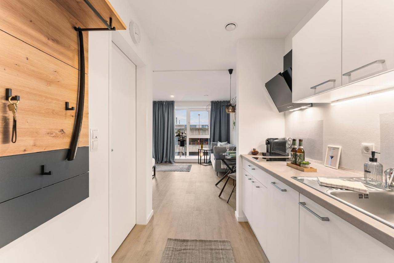 Modernes Apartment Am Gleispark โอลเดนบวร์ก ภายนอก รูปภาพ