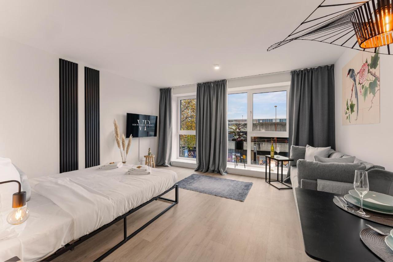 Modernes Apartment Am Gleispark โอลเดนบวร์ก ภายนอก รูปภาพ